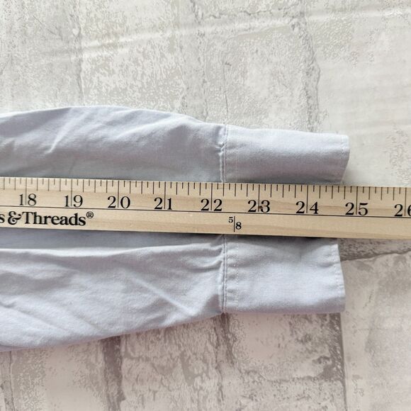 Everlane Light Blue Casual Button Down Shirt - Picture 7 of 10